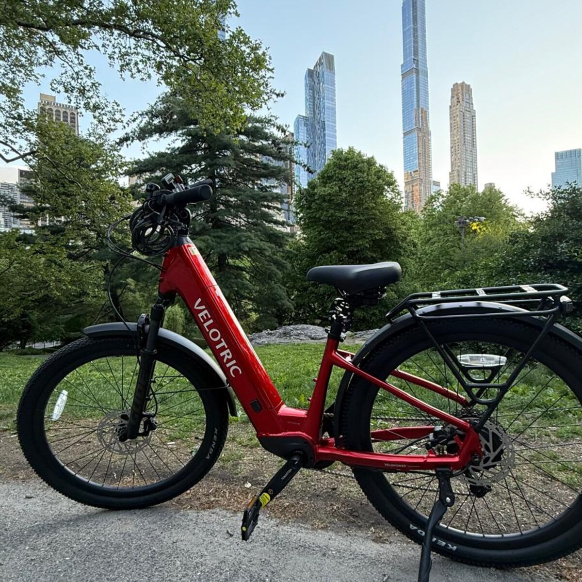 From Central Park to Times Square in under 12 minutes on pedal assist.